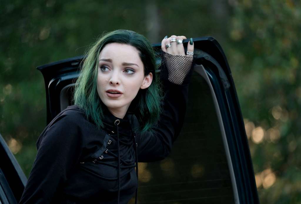 Emma Dumont in The Gifted Wallpaper
