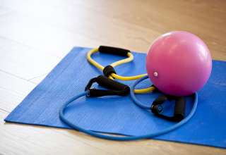 exercise-mat-medicine-ball-gym-stretching