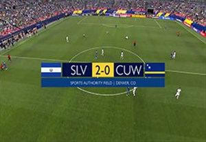 خلاصه کامل بازی السالوادور 2-0 کوراسائو