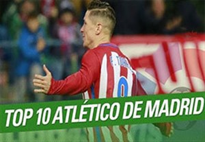 10 گل برتر اتلتیکو مادرید در فصل 2017-2016