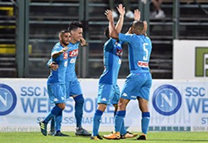 خلاصه بازی ناپولی 4-1 کارپی