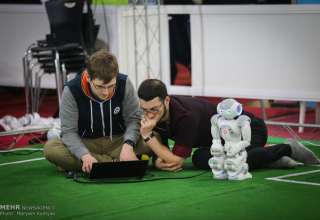 رباتهای انسان نمای امیرکبیر در مسابقات ژاپن سوم شدند