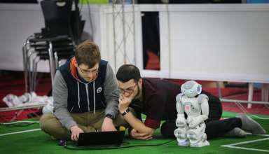 رباتهای انسان نمای امیرکبیر در مسابقات ژاپن سوم شدند