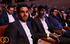 عصبانیت شدید ساسان انصاری در مراسم بهترین های فوتبال ایران