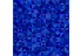 دانلود وکتور Geometrical abstract triangle mosaic pattern background - vector graphic from triangles in blue tones