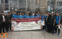 بازگشت گیتی‌پسند به ایران پس از نایب قهرمانی در آسیا