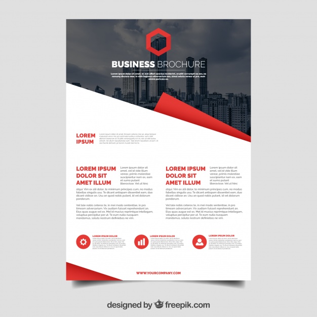 دانلود وکتور Elegant corporate brochure