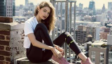 Gigi Hadid Reebok Shoot 2017