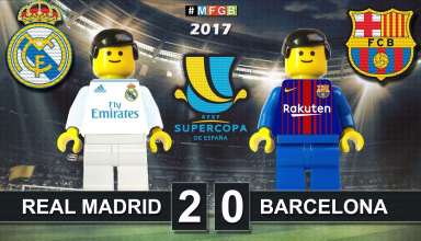 شبیه ساز لگویی بازی بارسلونا 0-2 رئال مادرید (سوپرکاپ اسپانیا)