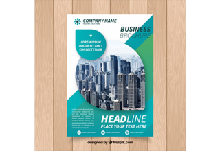 دانلود وکتور Creative business brochure