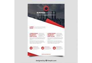 دانلود وکتور Elegant corporate brochure