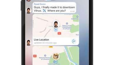 لایو لوکیشن تلگرام