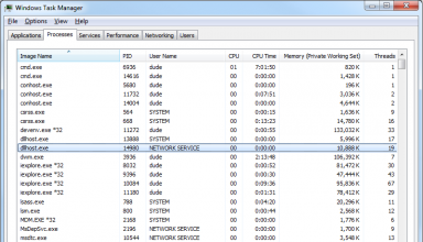 dllhost.exe ویروس