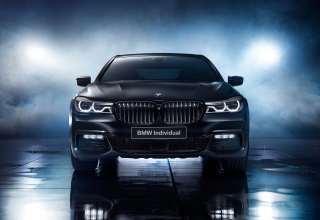 BMW 7 Series Black Ice Edition 2017 Wallpaper