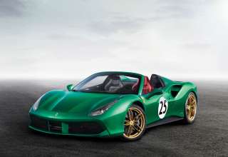 Ferrari 488 Spider The Green Jewel 2017 4k Wallpaper