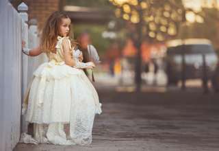 Beautiful clothes children girl