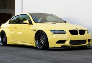 BMW E92 Yellow Wallpaper