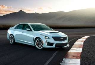 Cadillac CTS V Glacier Metallic Edition 2018 Wallpaper