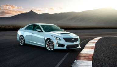 Cadillac CTS V Glacier Metallic Edition 2018 Wallpaper