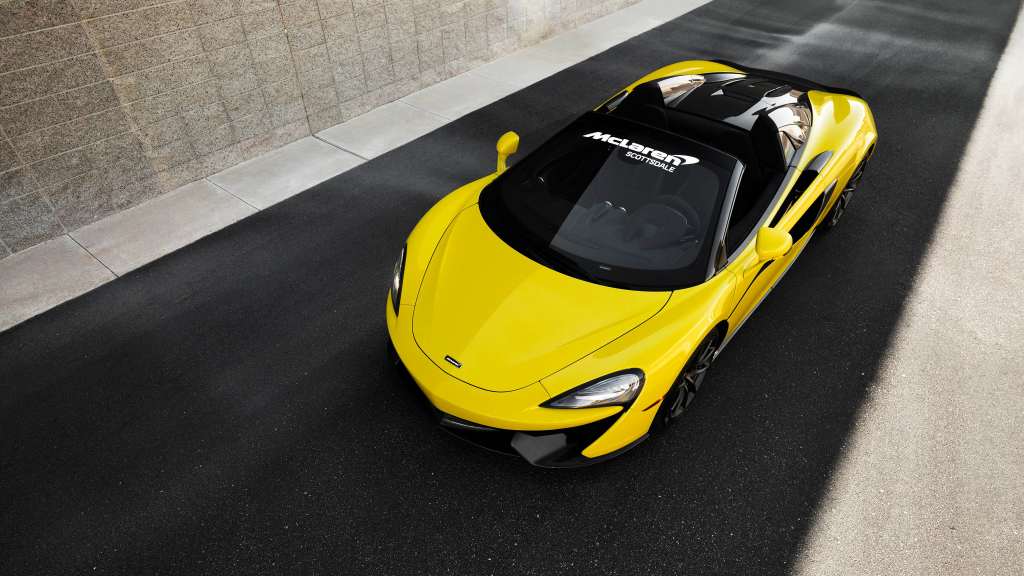 McLaren 570S Spider 4k 2018 Wallpaper