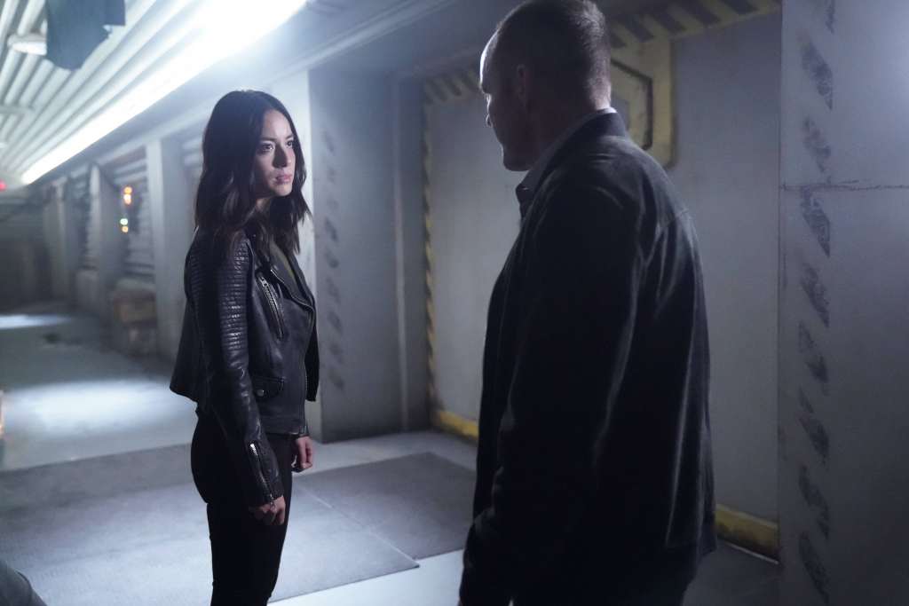 Agents of Shield Clark Gregg Chloe Bennet Wallpaper