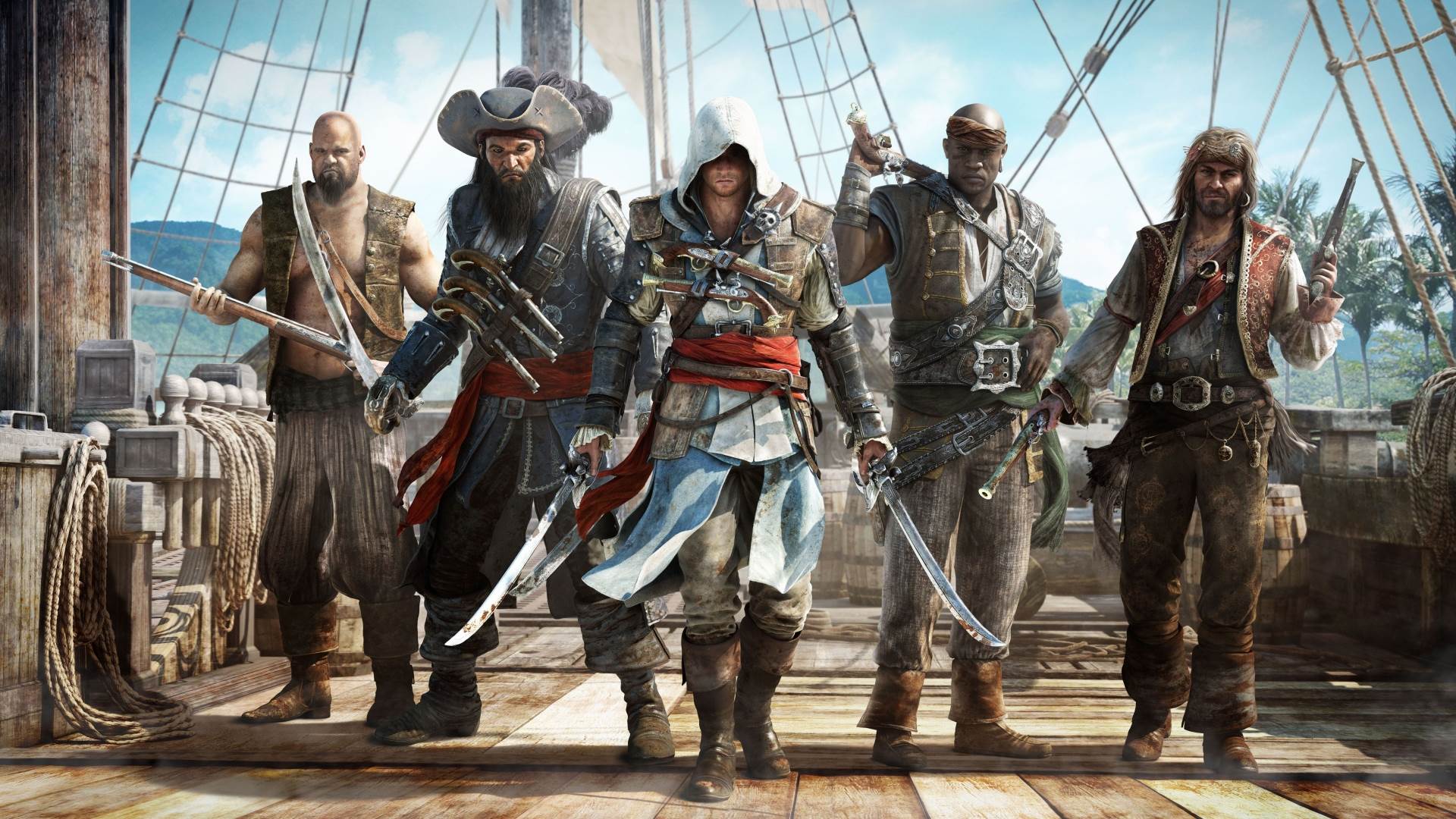 Assassins Creed Black Flag Pirates Wallpaper