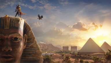 Bayek Sphinx Assassins Creed: Origins Wallpaper