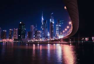 Dubai United Arab Emirates Skyscrapers Wallpaper