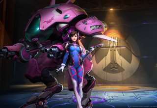 DVa Overwatch Fanart Wallpaper