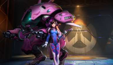 DVa Overwatch Fanart Wallpaper