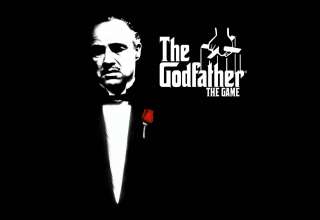 Godfather Marlon Brando Don Vito Corleone Black Rose Wallpaper