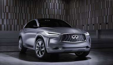 Infiniti Crossover Front Naias 2017 Wallpaper