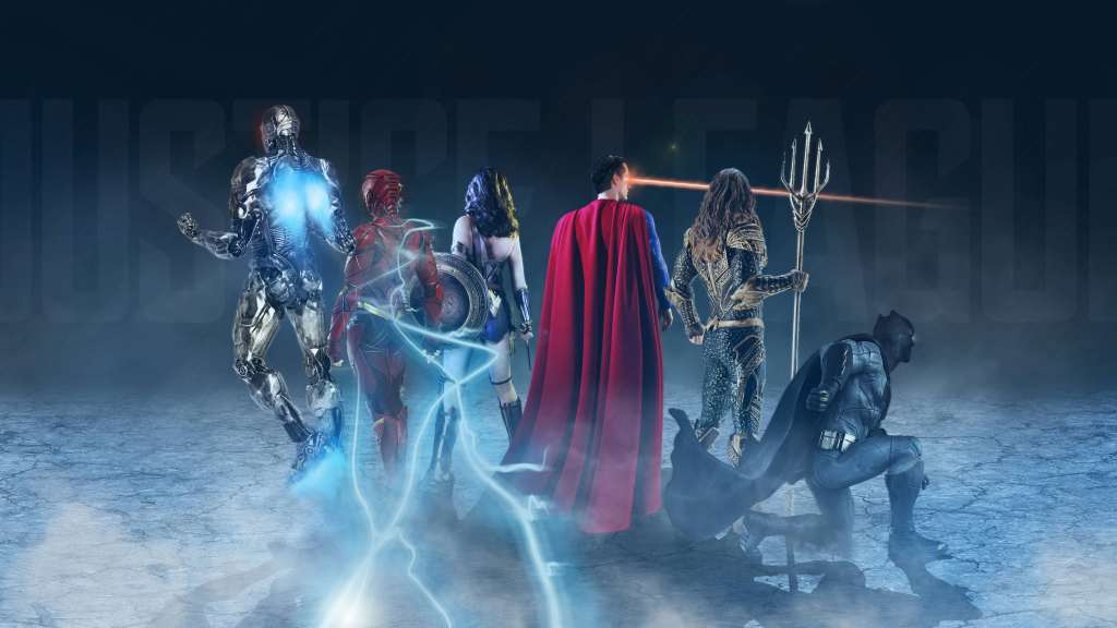 Justice League Superheroes Artwork Wallpaper