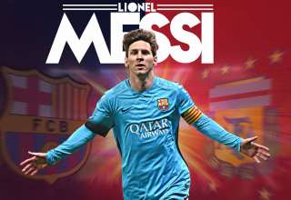 Lionel Messi FCB 4k Wallpaper
