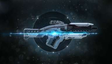 Mass Effect: Andromeda Ghost Assault Rifle Wallpaper