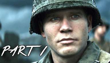 گیم پلی بازی CALL OF DUTY WW2 قسمت 1 - Normandy - Campaign Mission 1