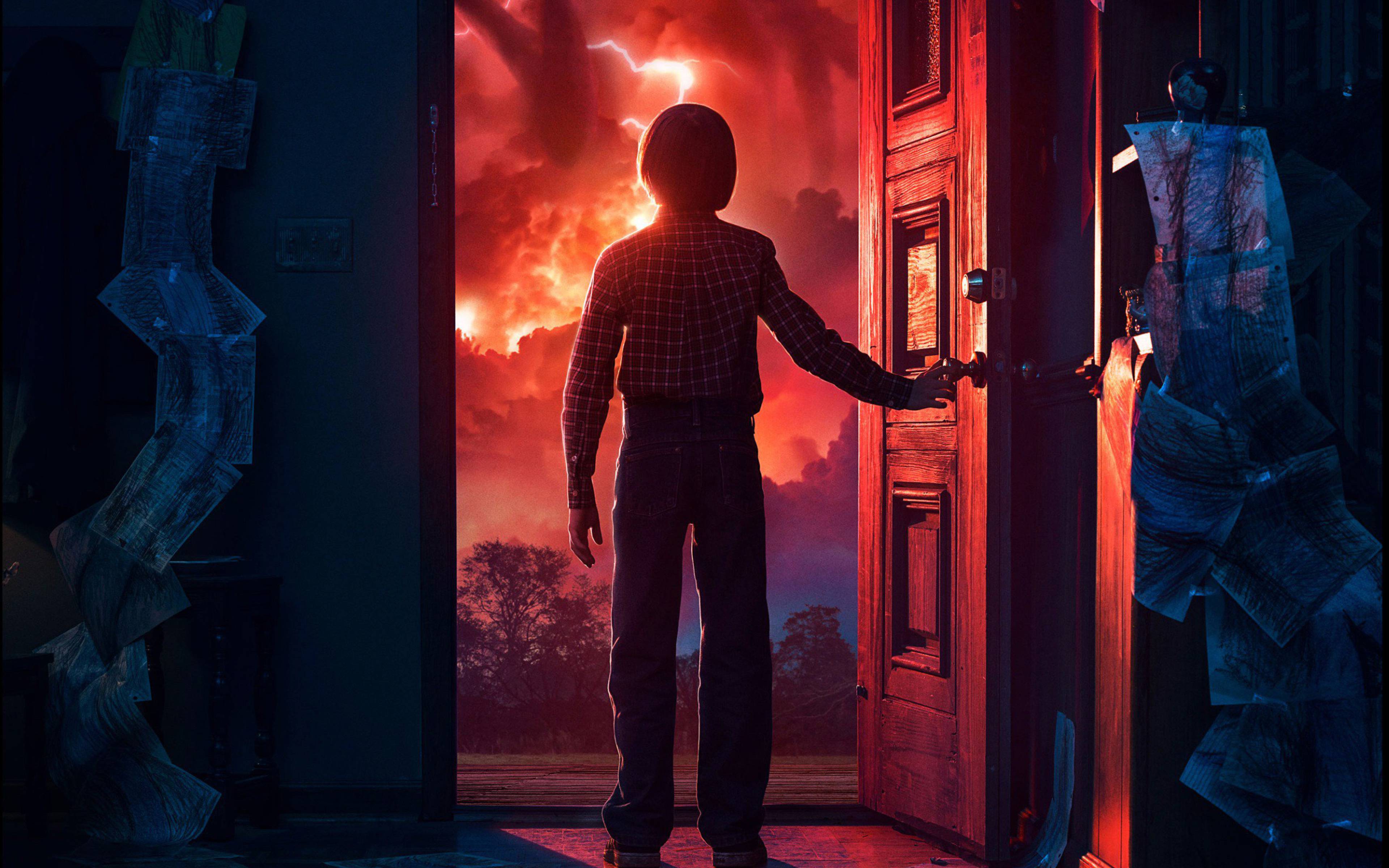 Noah Schnapp Stranger Things 4k Wallpaper3840 x 2400