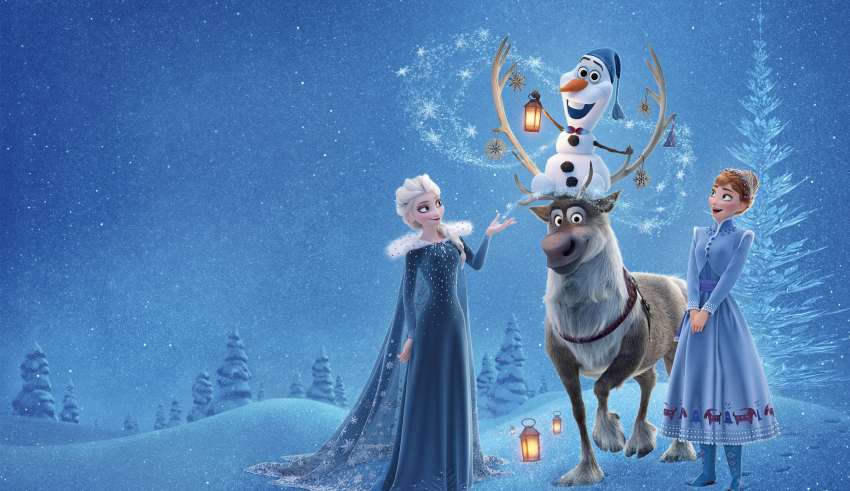 Olaf's Frozen Adventure Wallpaper