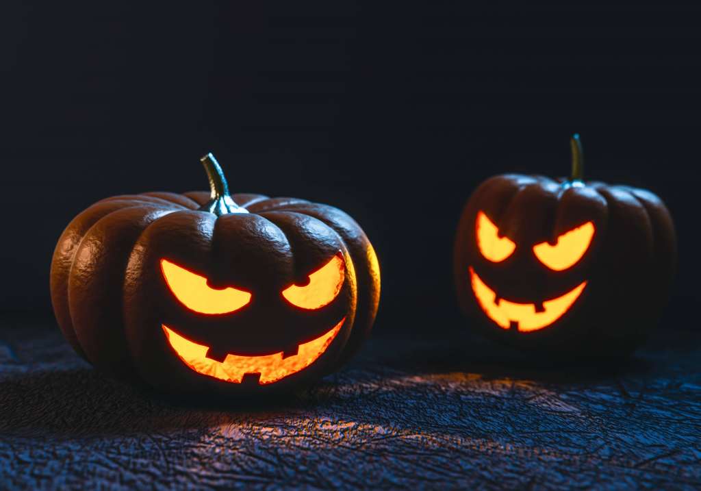 Pumpkin Halloween Mask Wallpaper