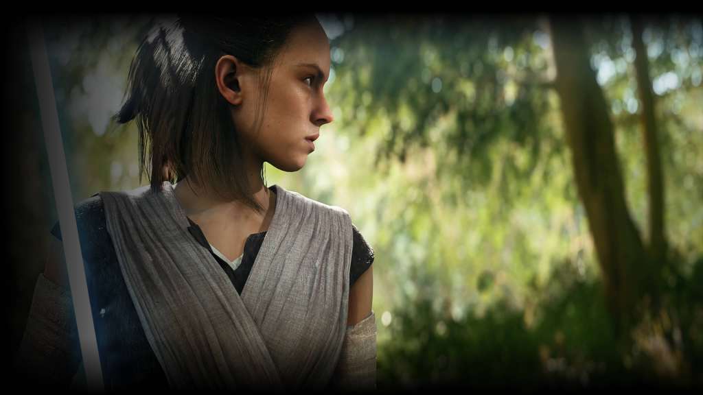 Rey in Star Wars Battlefront II 4k Wallpaper