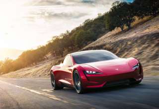 Tesla Roadster Electric Car Wallpaper