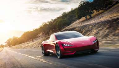 Tesla Roadster Electric Car Wallpaper