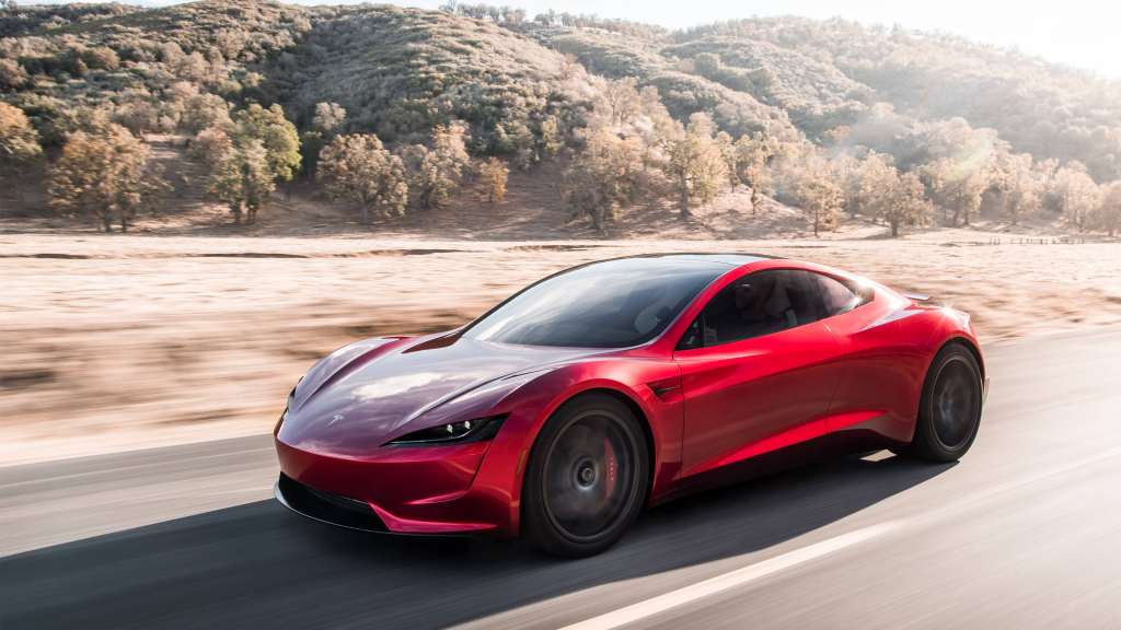 Tesla Roadster Electric Car 4k Wallpaper