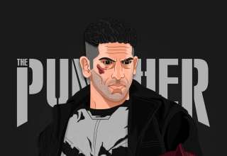 The Punisher Artwork Wallpaper