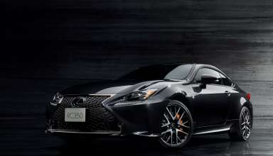 Lexus RC350 F Sport Prime Black Edition 2018 Wallpaper