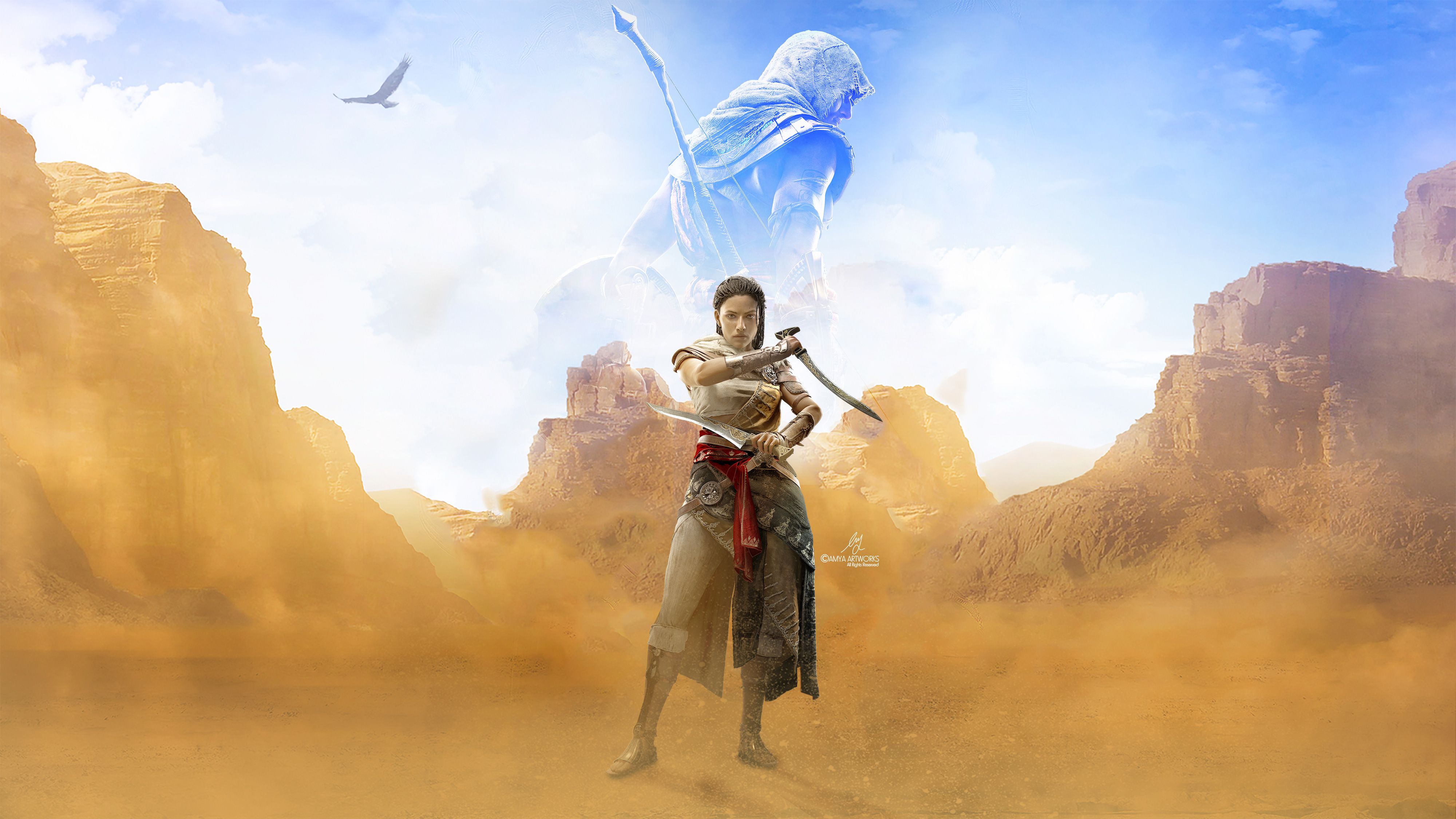 Bayek Of Siwa Assassins Creed Origins 4k, HD Games, 4k 