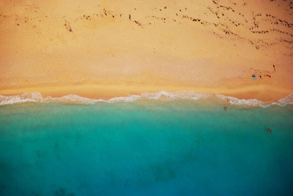 Beach Shoreline Wallpaper