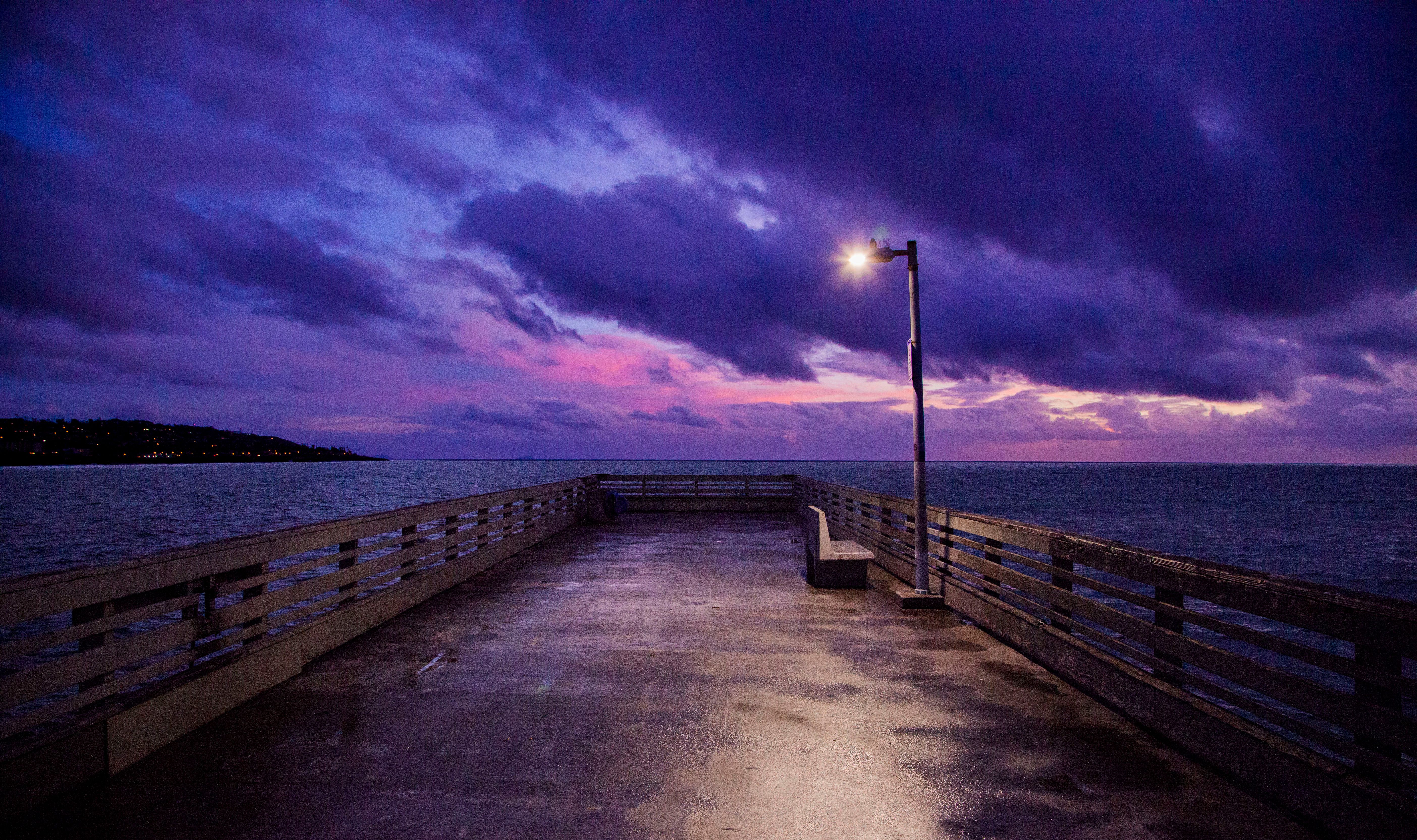 Beautiful View From The Dock Wallpaper