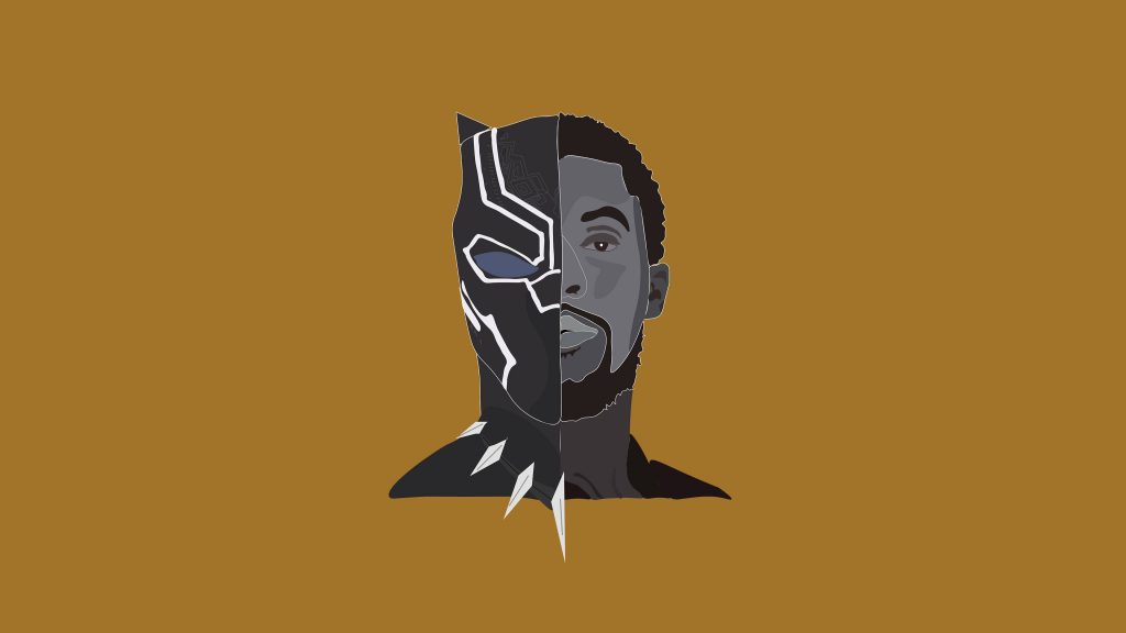 Black Panther 2018 Minimalism Wallpaper