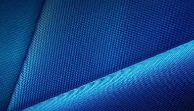 Blue Fabric Pattern Wallpaper